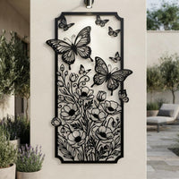Butterfly Metal Wall Decor