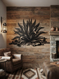 Agave Metal Wall Decor