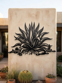 Agave Metal Wall Decor