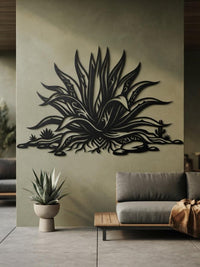 Agave Metal Wall Decor
