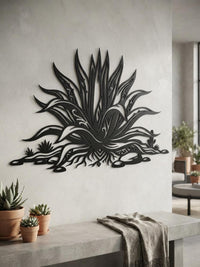 Agave Metal Wall Decor