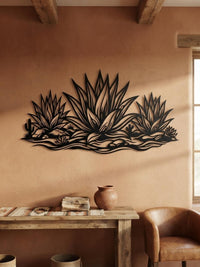 Agave Metal Wall Decor