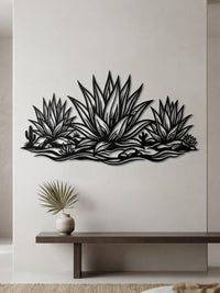 Agave Metal Wall Decor