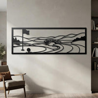 Golf Course Metal Wall Decor