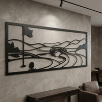 Golf Course Metal Wall Decor