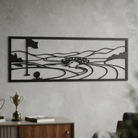 Golf Course Metal Wall Decor