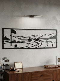 Golf Course Metal Wall Decor