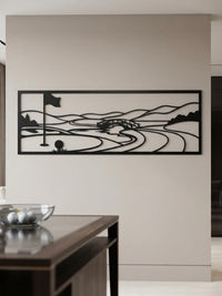 Golf Course Metal Wall Decor