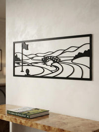 Golf Course Metal Wall Decor