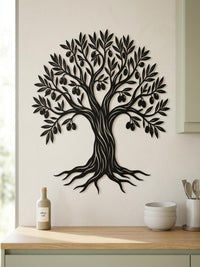 Extra Large Olive Tree Wall Art