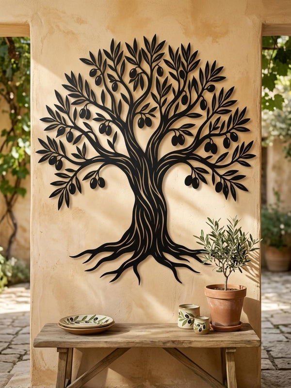 Extra Large Olive Tree Wall Art
