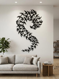 Flock of Birds Metal Wall Decor