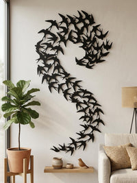 Flock of Birds Metal Wall Decor