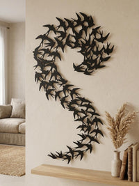 Flock of Birds Metal Wall Decor