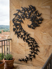 Flock of Birds Metal Wall Decor