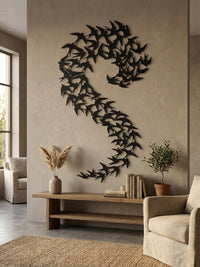 Flock of Birds Metal Wall Decor