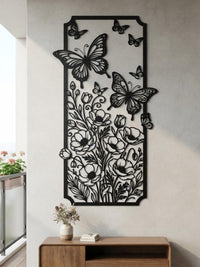 Butterfly Metal Wall Decor