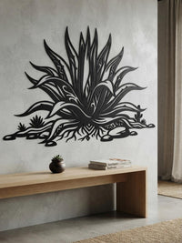 Agave Metal Wall Decor