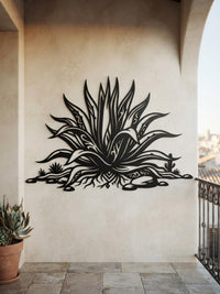 Agave Metal Wall Decor
