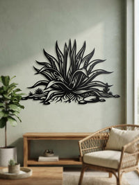 Agave Metal Wall Decor