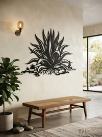 Agave Metal Wall Decor