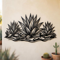 Agave Metal Wall Decor
