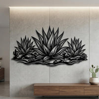 Agave Metal Wall Decor