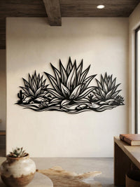 Agave Metal Wall Decor
