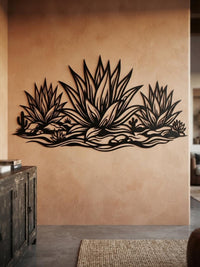 Agave Metal Wall Decor