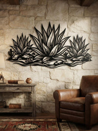 Agave Metal Wall Decor