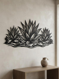 Agave Metal Wall Decor