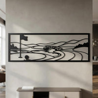 Golf Course Metal Wall Decor