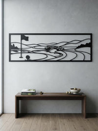Golf Course Metal Wall Decor