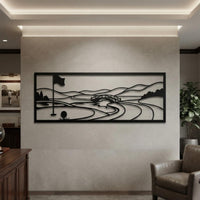 Golf Course Metal Wall Decor