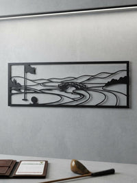 Golf Course Metal Wall Decor