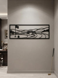 Golf Course Metal Wall Decor