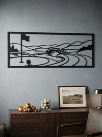 Golf Course Metal Wall Decor