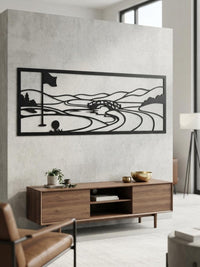 Golf Course Metal Wall Decor