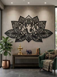 Metal Ganesha Wall Art