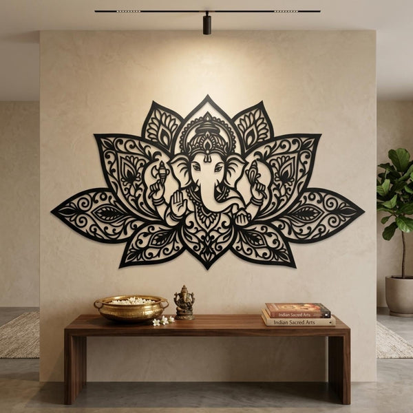 Metal Ganesha Wall Art