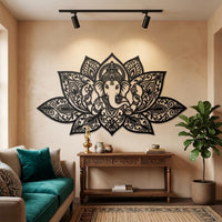 Metal Ganesha Wall Art