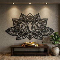 Metal Ganesha Wall Art