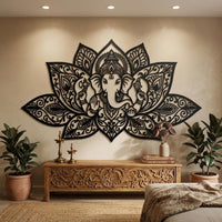 Metal Ganesha Wall Art