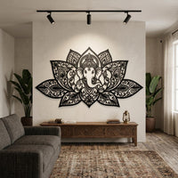 Metal Ganesha Wall Art