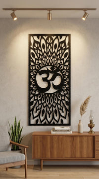 Metal Om Sign