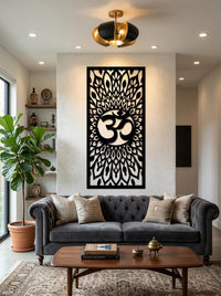 Metal Om Sign
