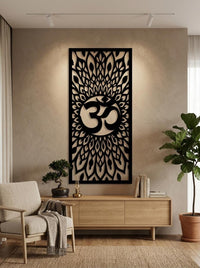 Metal Om Sign