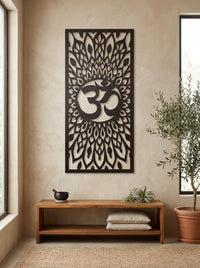 Metal Om Sign