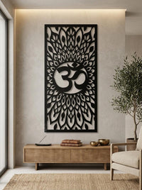 Metal Om Sign