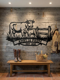 Personalized Farm Sign